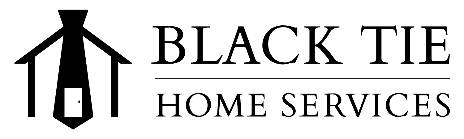 Logo for Black Tie Home Services in Springfield, IL.